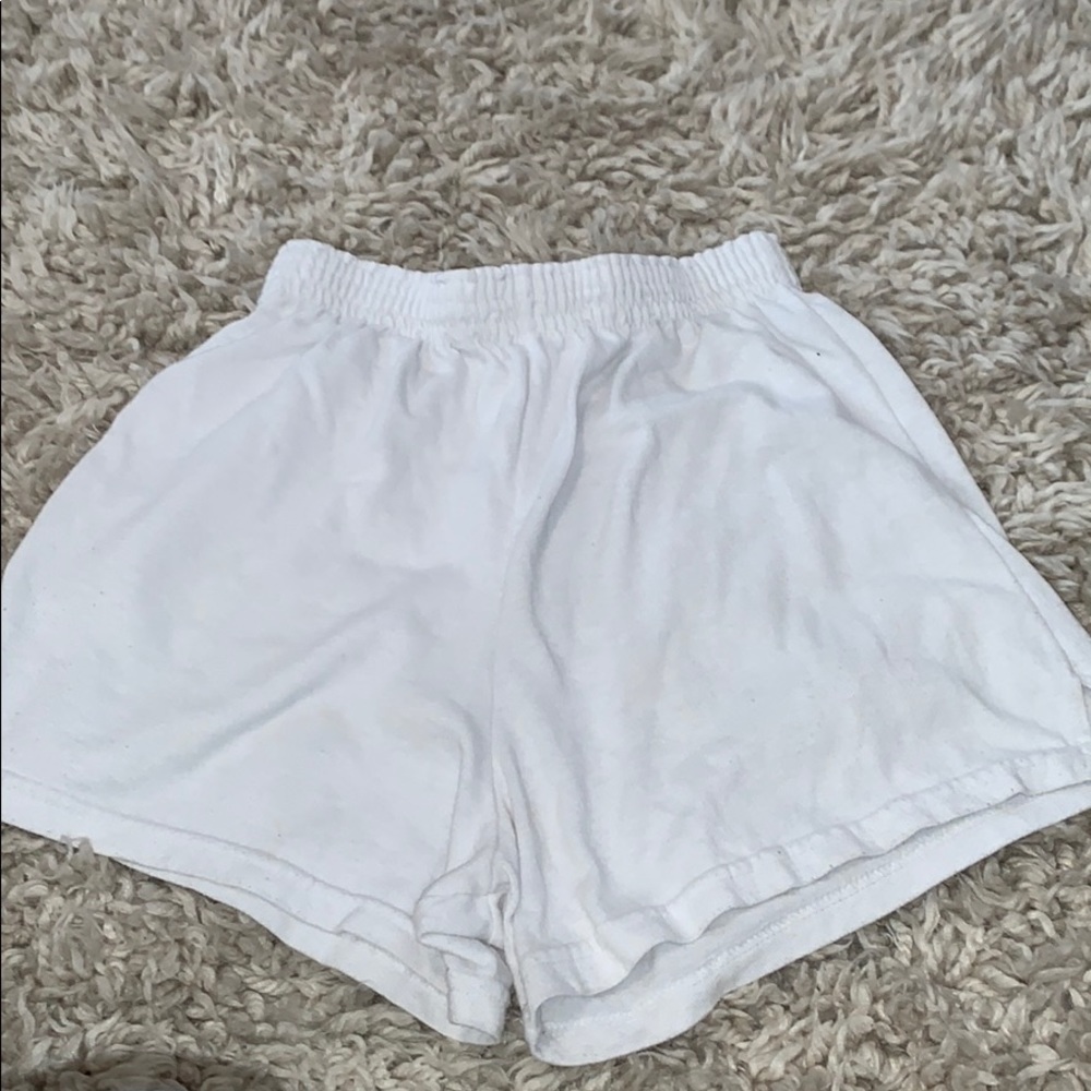 White Soffe shorts